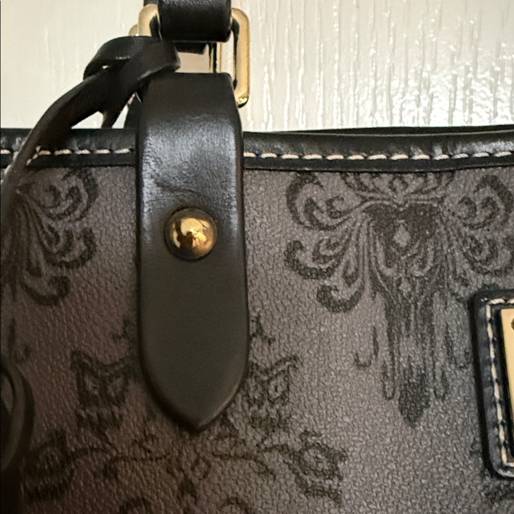 Dooney and Bourke Haunted Mansion Tote - Retired pattern - Picture 10 of 14